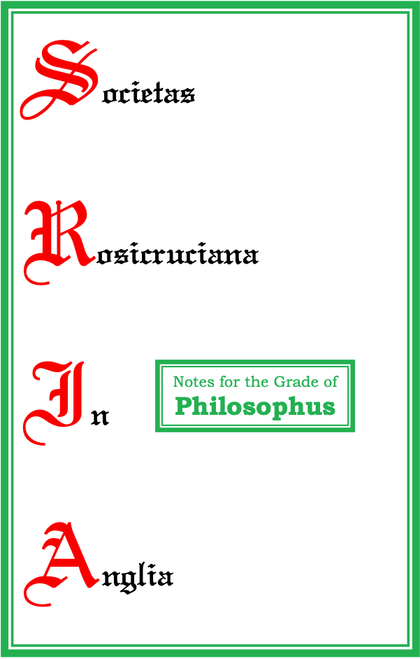 Grade Notes -  Philosophus